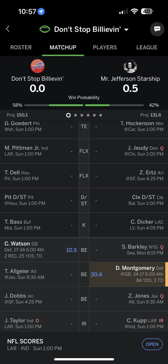 kailbourneVO's tweet photo. @SalSports My opponent this week https://t.co/l3P0ayguiy