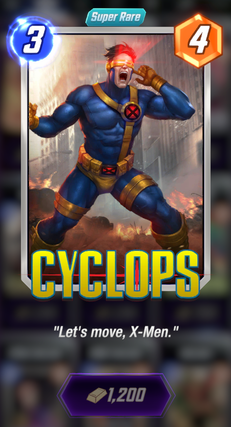 dddrewsky's tweet photo. 🛍️ Daily Offer for Variants! 🛍️
So many Rare variants in my shop! I'm waiting for a better unreleased Task. Cyclops is cool but his Alexander is better. I already have Artgerm Spider. 🧠
What's in your shop?! Make us jealous! 👀🤔
#MarvelSnap #variants #DailyOffer https://t.co/ZVW8J8CG6o