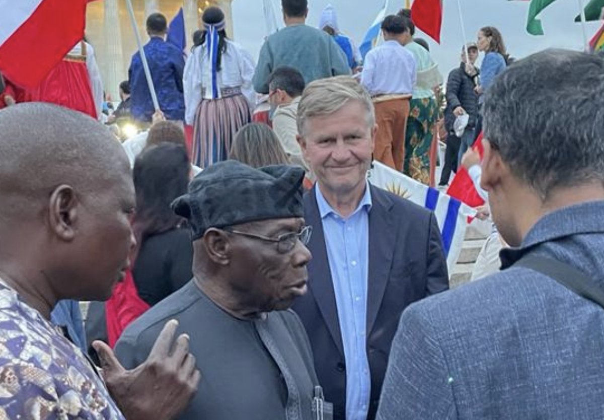 Erik Solheim tweet media