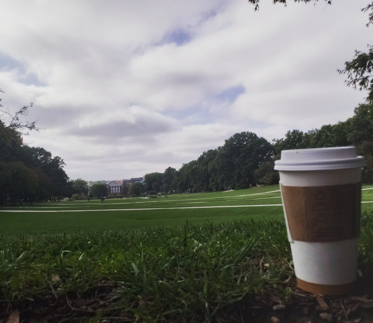 Mr. Coffee enjoying a gorgeous campus morning at the University of Maryland today! 😍☕

#APAN #welovedata #welovecoffee #happycoffeeday #UMD