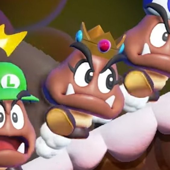 pichitime's tweet photo. Peach really managed to serve as a Goomba 😭 https://t.co/FqEMXPEzlk