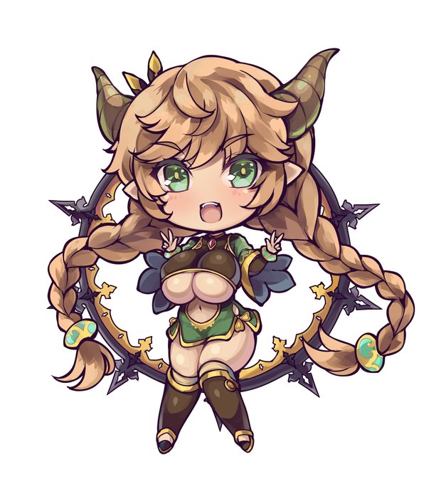 Pixivリクエストからのご依頼でグラブルのカルメリーナを描かせて頂きました!
ちっちゃくてもシタチチ!!!シタチチ!!!!
SDキャラリクエストは低価格&amp;短期納品を目指してるのでぜひぜひご気軽にリクエストください!!
https://t.co/9follD8diQ
https://t.co/zMKwGTISSo 