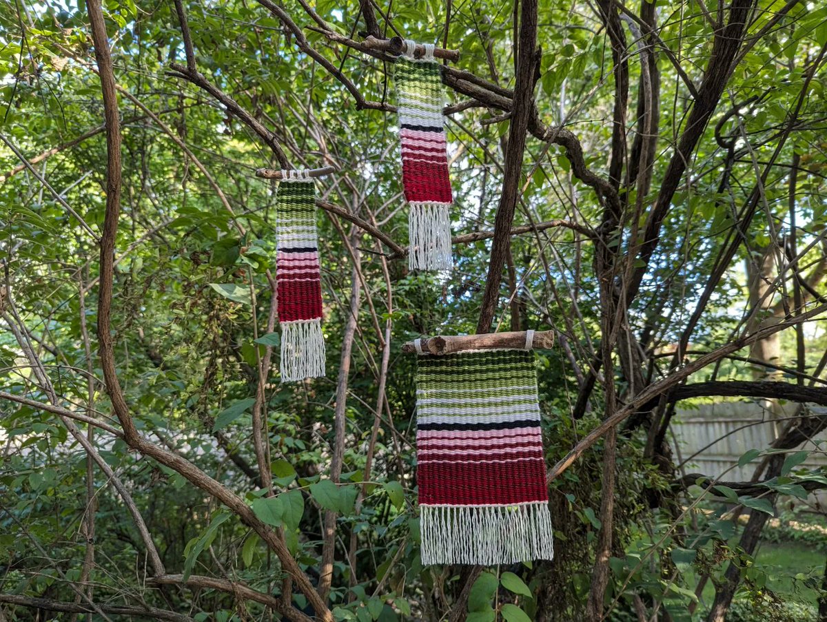 dresigned's tweet photo. Family Ties
#familyties #familytapestry #sarape #birthstones #favoritecolors #Mexican #Italian #weaving #yarn #driftwood #textile #artist https://t.co/SkLL8tRg9I