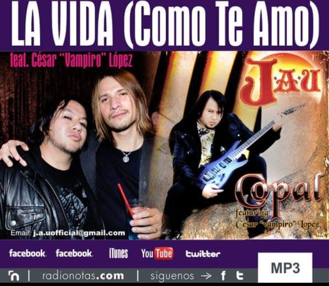 JAUOfficial's tweet image. #tbt ya ase un ching@ de #años que #grabamos #juntos J.A.U &amp;amp; #Vampiro #guitarrista de #Mana #Jaguares
It's been many #years since we #recorded together #guitarist #musica #music #canciones #songs