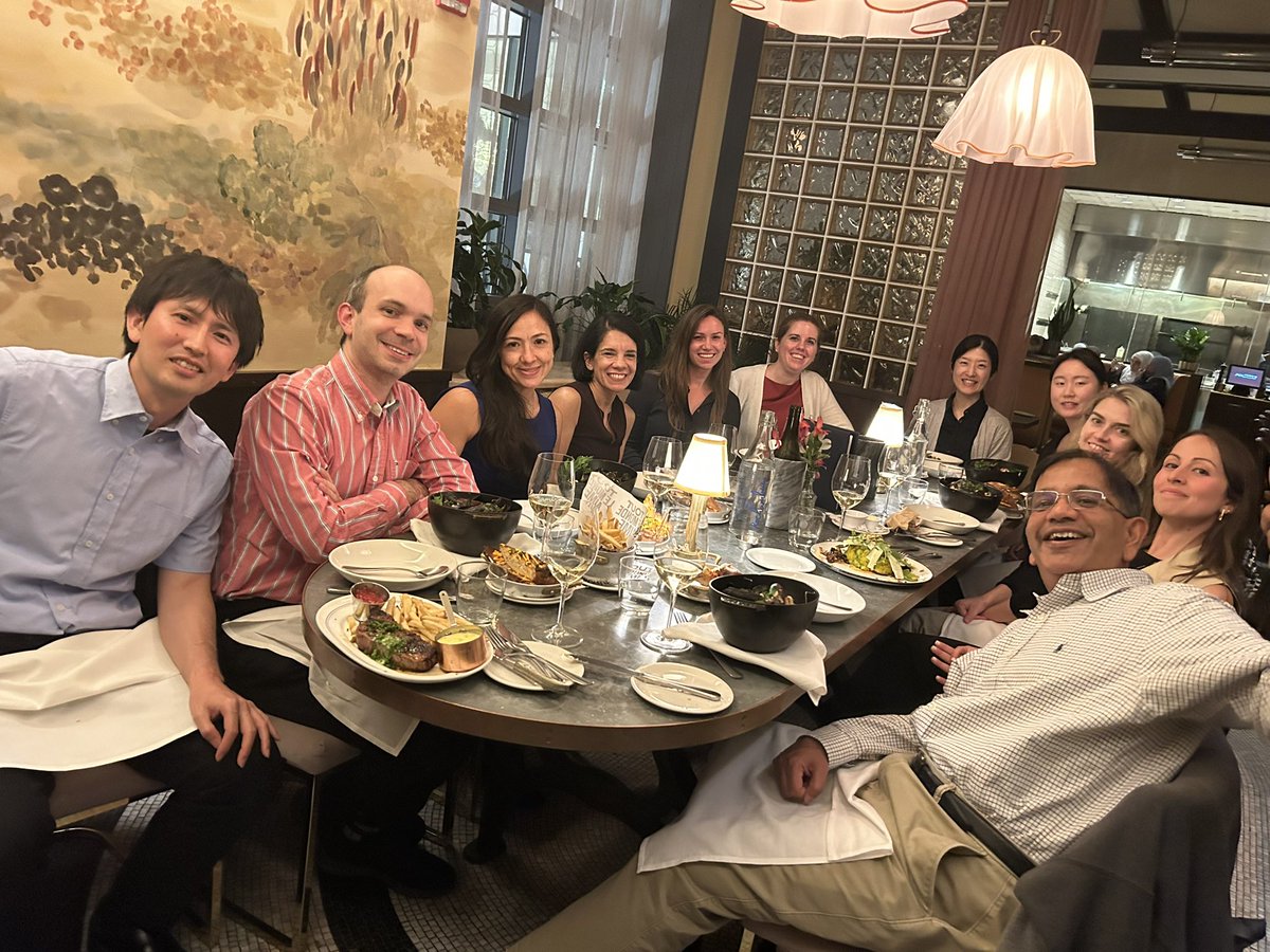 Anirban Maitra (@aiims1742) on Twitter photo The Maitra Lab winding down the evening at #AACRPan23, and catching up with lab alumni <a href="/Marta_Sans_/">Marta Sans Escofet</a> & Maria (both at Merck, Boston).
Our team in Boston represented by:
๐บ๐ธ ๐ช๐ธ ๐ฎ๐น ๐ฎ๐ณ ๐ฐ๐ท ๐ฏ๐ต ๐ธ๐ช ๐จ๐ด ๐ช๐ฌ
<a href="/FredrikThege/">Fredrik Thege</a> <a href="/jiminmin_v/">Jimin Min</a> <a href="/FraHeaven/">Francesca.Paradiso</a>
Back to #PancreaticCancer research in the AM! The Maitra Lab winding down the evening at #AACRPan23, and catching up with lab alumni <a href="/Marta_Sans_/">Marta Sans Escofet</a> & Maria (both at Merck, Boston).
Our team in Boston represented by:
๐บ๐ธ ๐ช๐ธ ๐ฎ๐น ๐ฎ๐ณ ๐ฐ๐ท ๐ฏ๐ต ๐ธ๐ช ๐จ๐ด ๐ช๐ฌ
<a href="/FredrikThege/">Fredrik Thege</a> <a href="/jiminmin_v/">Jimin Min</a> <a href="/FraHeaven/">Francesca.Paradiso</a>
Back to #PancreaticCancer research in the AM!