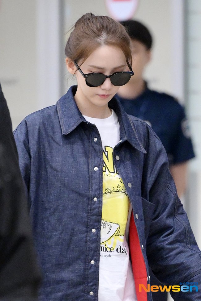 SNSD_0805's tweet photo. 230929 윤아 인천국제공항 입국 https://t.co/NIxvXelylt