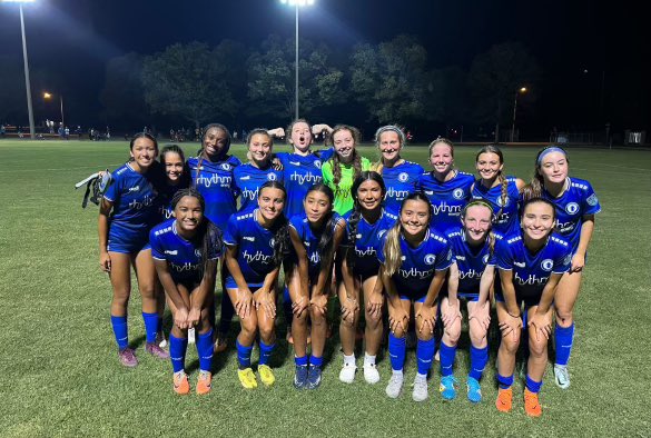 Big comeback win tonight in our final Conference Cup game! After going down 2-0, we fought back to win 4-3 against a very talented Challenge 08 team 💙🤍🖤