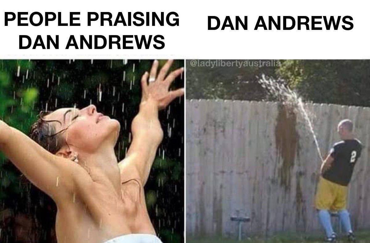 TruthdriverOn's tweet photo. The Labor hacks praising Dan Andrews, is just embarrassing🤪🤪🤪 #auspol #DopeyDan #DictatorDan #DudPremier #GetontheBeers #LaborHacks #LaborMess #vicpol #Victoria #Australian https://t.co/trtnCLwHz6