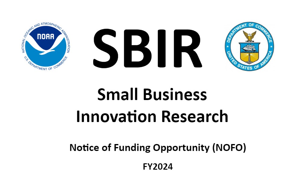 Does your #SmallBusiness have an #innovative idea for a technology that could solve problems relating to #climate, #weather, #coastalresilience, or #oceans? The FY24 <a href="/NOAA/">NOAA</a> #SBIR Phase I Funding Opportunity is now open! techpartnerships.noaa.gov/noaa-issues-fy… #SeedFunding <a href="/SBAgov/">SBA</a> <a href="/sbirgov/">America's Seed Fund</a>