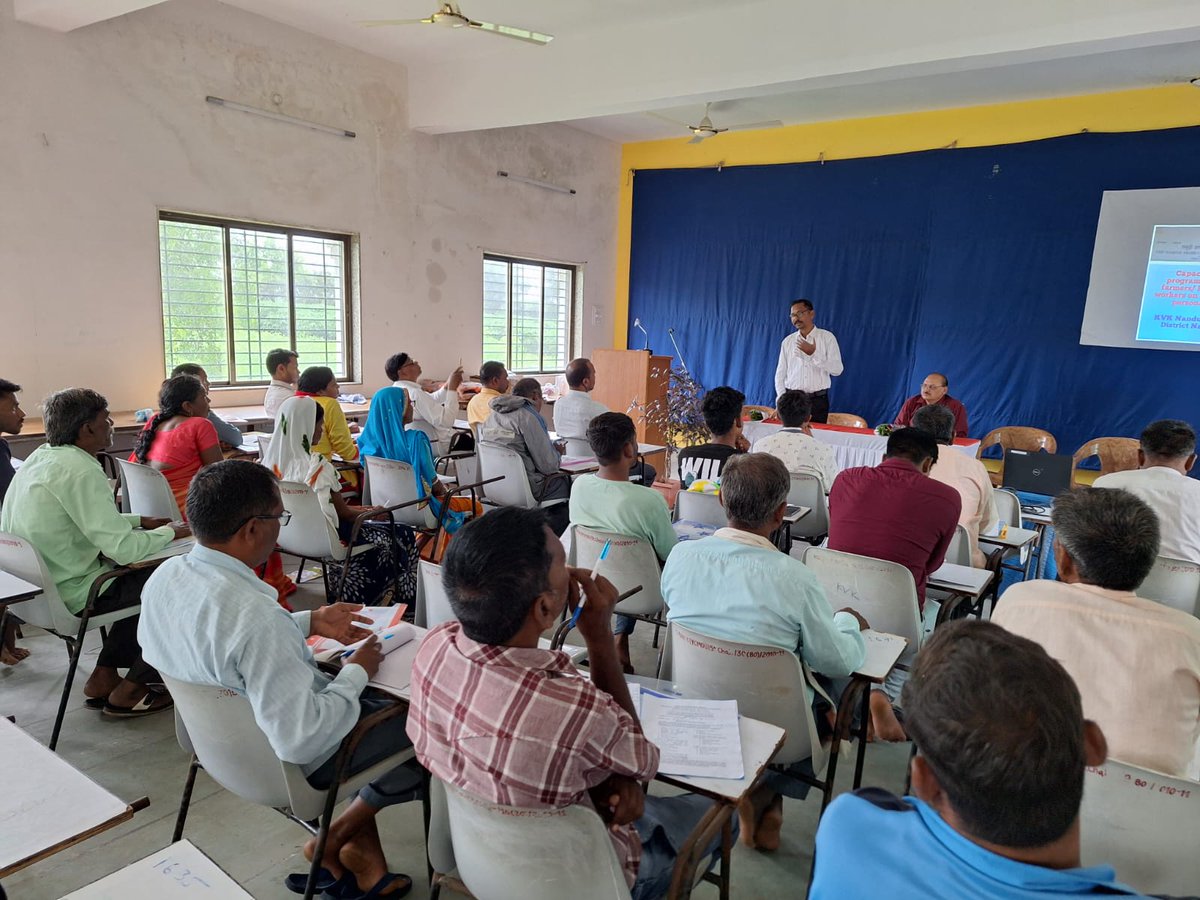 MPEDACOCHIN's tweet image. MPEDA, RD Mumbai organized five days training programme on “Sustainable Aquaculture & Aquaculture of Diversified Species” in Nandurbar District, Maharashtra from 12.09.2023 to 16.09.2023 for the benefit of farmers belong to ST community.
#mpeda #trainingprogramme
@DoC_GoI