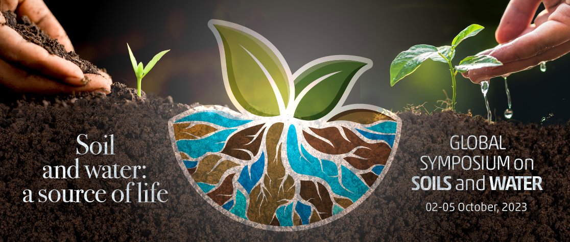 Next week's <a href="/FAO/">Food and Agriculture Organization</a> Global Symposium on Soils and Water aims to review the relationship between soil and water in achieving sustainable and resilient agrifood systems 🫧 Oct 2-4 🫧 Register ➡️ fao.zoom.us/webinar/regist…