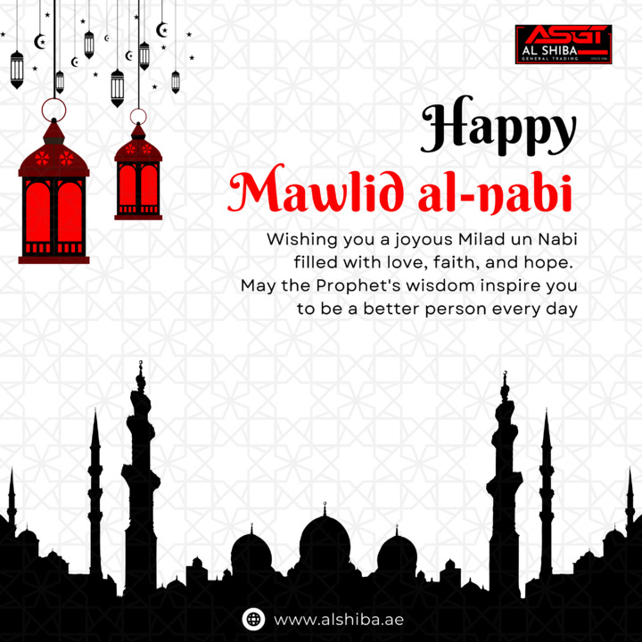 alshibadxb's tweet image. Illuminate your heart with joy this MAWLID AL-NABI ! 🌟 Let's celebrate the profound wisdom of Prophet Muhammad, uniting the world in harmony and love.

#happymaulid #prophetbirthday #blessedoccasion #celebrationtime #faithfulgatherings #alshiba