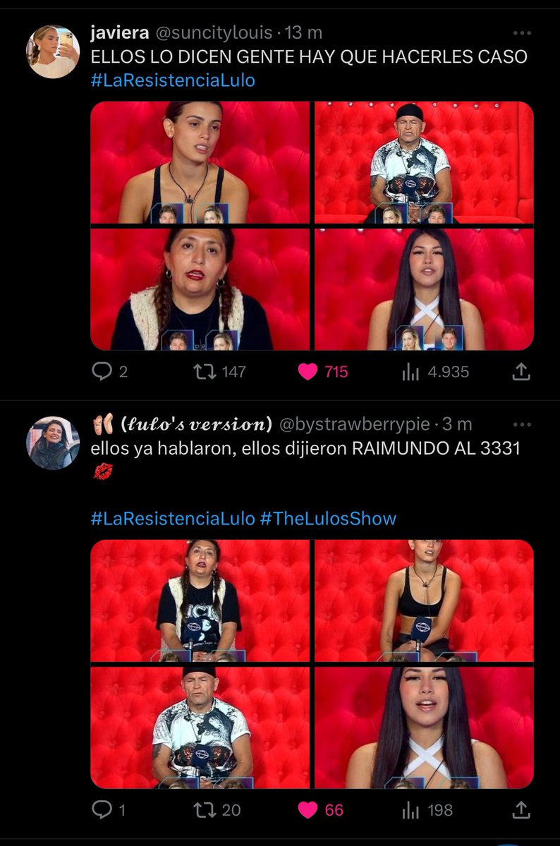 mister_villar's tweet photo. ELLOS NOMINAN, NOSOTROS ELIMINAMOS ✊🏻

#Minicuentos #TheLulosShow #LaResistenciaLulo #GranHermanoCHV https://t.co/ohCLe6z2oy
