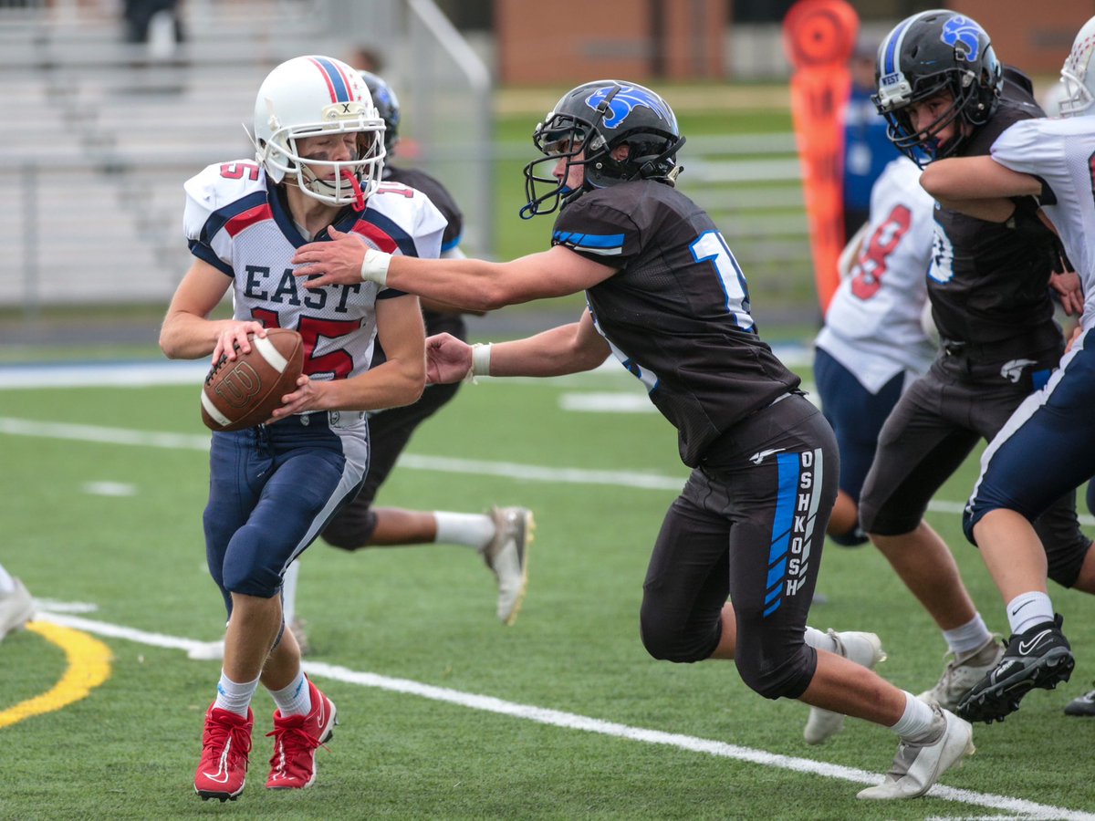 OshkoshWestFB's tweet photo. Congratulations to the Freshmen Wildcats on their #Homecoming Week victory over @AEPatriotFB!
#TheEDGE #4Fors https://t.co/2E5xm54n0X
