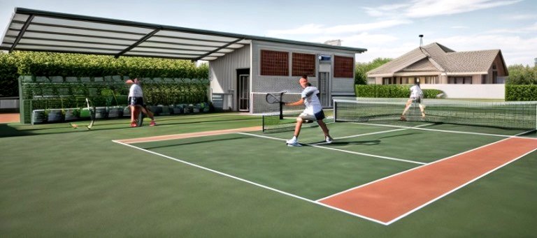 kym_weldon's tweet image. Top of the morning, working on a Tennis court. #WIP #Conceptualization #exploration