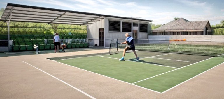 kym_weldon's tweet image. Top of the morning, working on a Tennis court. #WIP #Conceptualization #exploration