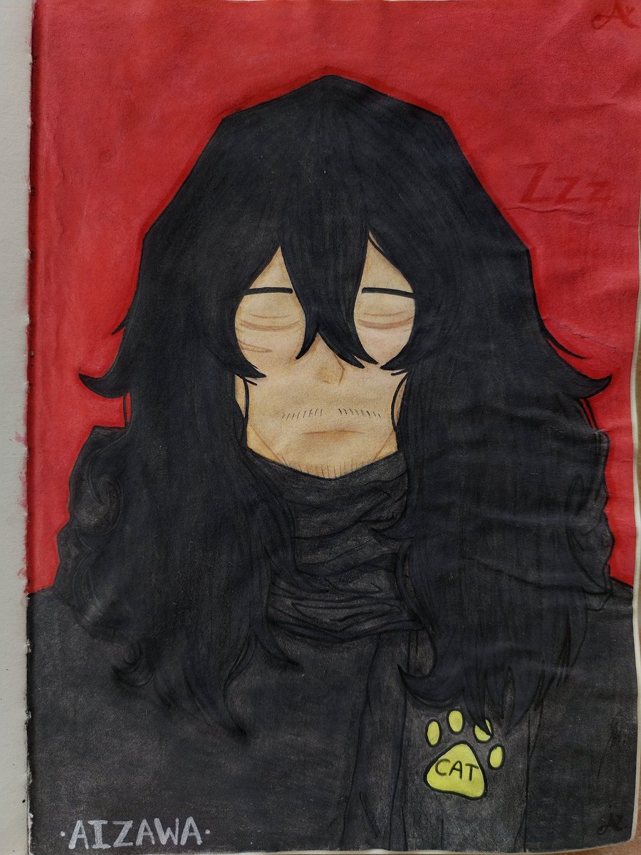 animelover813's tweet photo. Shota Aizawa FanArt!
.
.
.
#fanart #anime #painting #watercolor #seamiartwatercolor #colorpencil #bnha #mha #art #drawing #bokunoheroacademia #myheroacademia #aizawa #shota #aizawashouta #shotaaizawa #mixedmediaart #characterpromptchallenge #cat #scarf https://t.co/MeJHfnVIX5