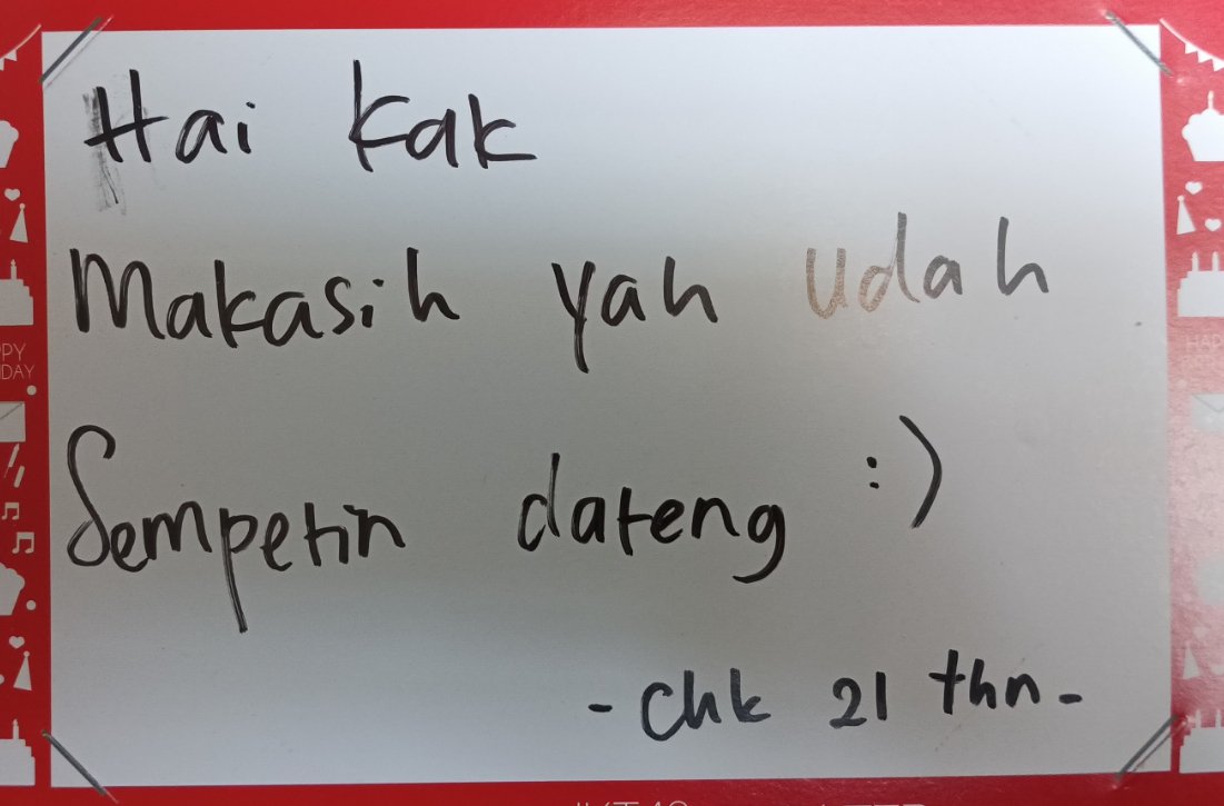 fikaseptianii's tweet photo. Terima kasih sudah bertahan smp sejauh ini. Terima kasih jg sdh menjadi sumber bahagianya buat org2 yg mendukung mu. keputusan apapun yg km ambil, im always support u. Let's make more beautiful moment until that day comes. Sehat selalu chk @Y_ChikaJKT48 🥹❤🤍

#GUA2D1ANofChika https://t.co/AKSvXOWHMk