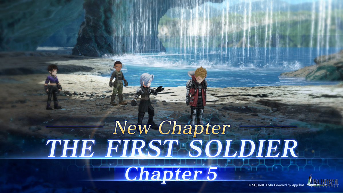 A new chapter is here!
We hope you'll enjoy THE FIRST SOLDIER Chapter 5!

#FF7EC #FF7EverCrisis #FF7