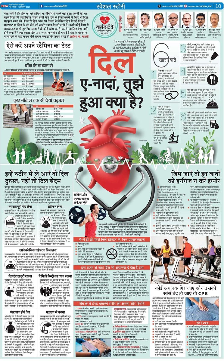 विश्व हृदय दिवस आज। इस आर्टिकल को मौक़ा निकालकर पढ़े ज़रूर।