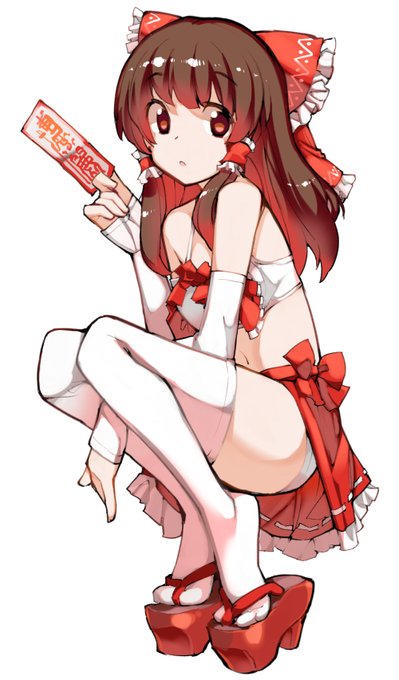 今までの本日の一枚 博麗霊夢総集編セット1    #本日の一枚 #東方 #博麗霊夢 