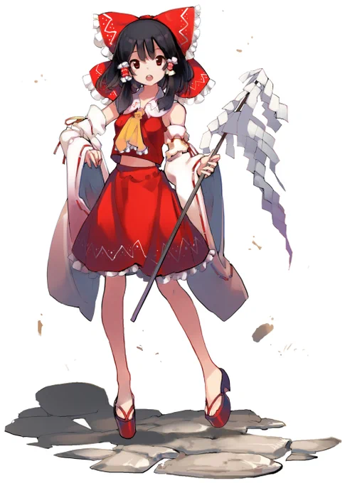 今までの本日の一枚 博麗霊夢総集編セット1    #本日の一枚 #東方 #博麗霊夢 