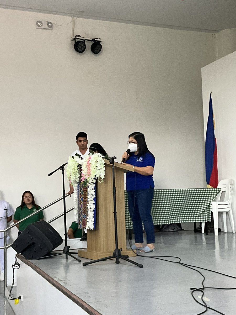 WvsuMsc's tweet photo. Dr. Carol Joy T. Quimpo leads the Induction of Batch Officers. Congratulations!!! 

#GINHAWA #KASANAGAN2023 #WVSUMedicineWeek https://t.co/MzhrCaPYwJ