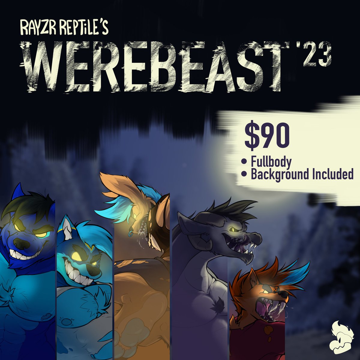 Ryderwolf41's tweet photo. If your looking to become a beast this Halloween look no further than @RayzrReptile Werebeast. Come apart of the pack today

https://t.co/NobMCkGyJR https://t.co/1NQecV6MIM