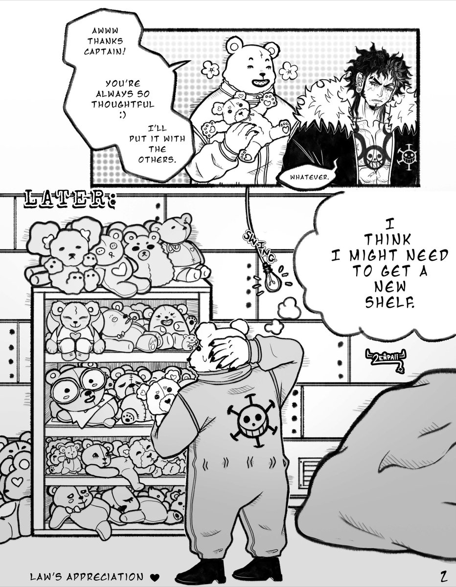 law cares about his bestie so much but he’d never say it 🫢
#ONEPIECE #trafalgarlaw #bepo