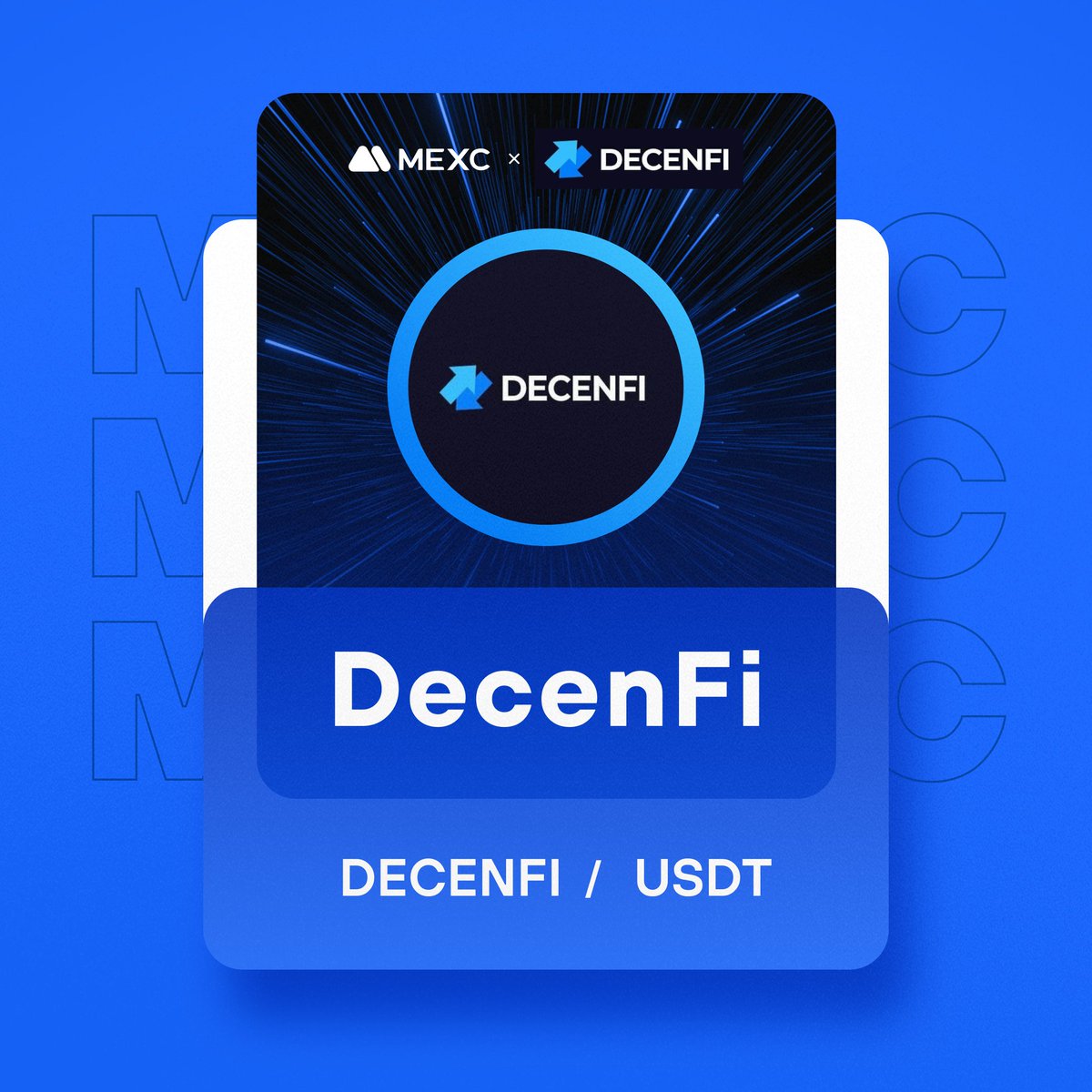 MEXC_Japan's tweet photo. #Kickstarter エアドロップの投票結果および上場
#DECENFI @DecenFi_ERC20
イノベーションゾーン上場🚀
💵入金:開始済み
💰出金:9/30 15:00(JST)
📈 #DECENFI/USDT 取引開始:9/29 15:00(JST)
詳細は👉https://t.co/cgwmPQVJnS
#MEXC #暗号資産 #仮想通貨 #新規上場 https://t.co/MG9erAp3XR