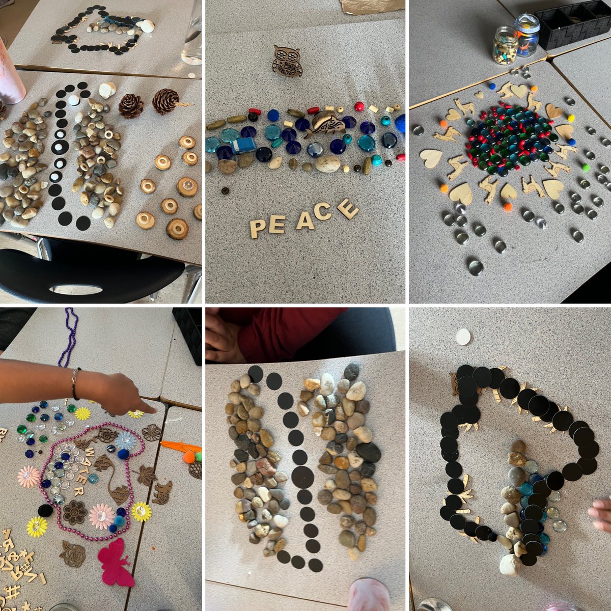 beauregard_k's tweet photo. Playing with loose parts in response to the book “We are Water Protectors.” #sd3learn https://t.co/ETldShBBWA
