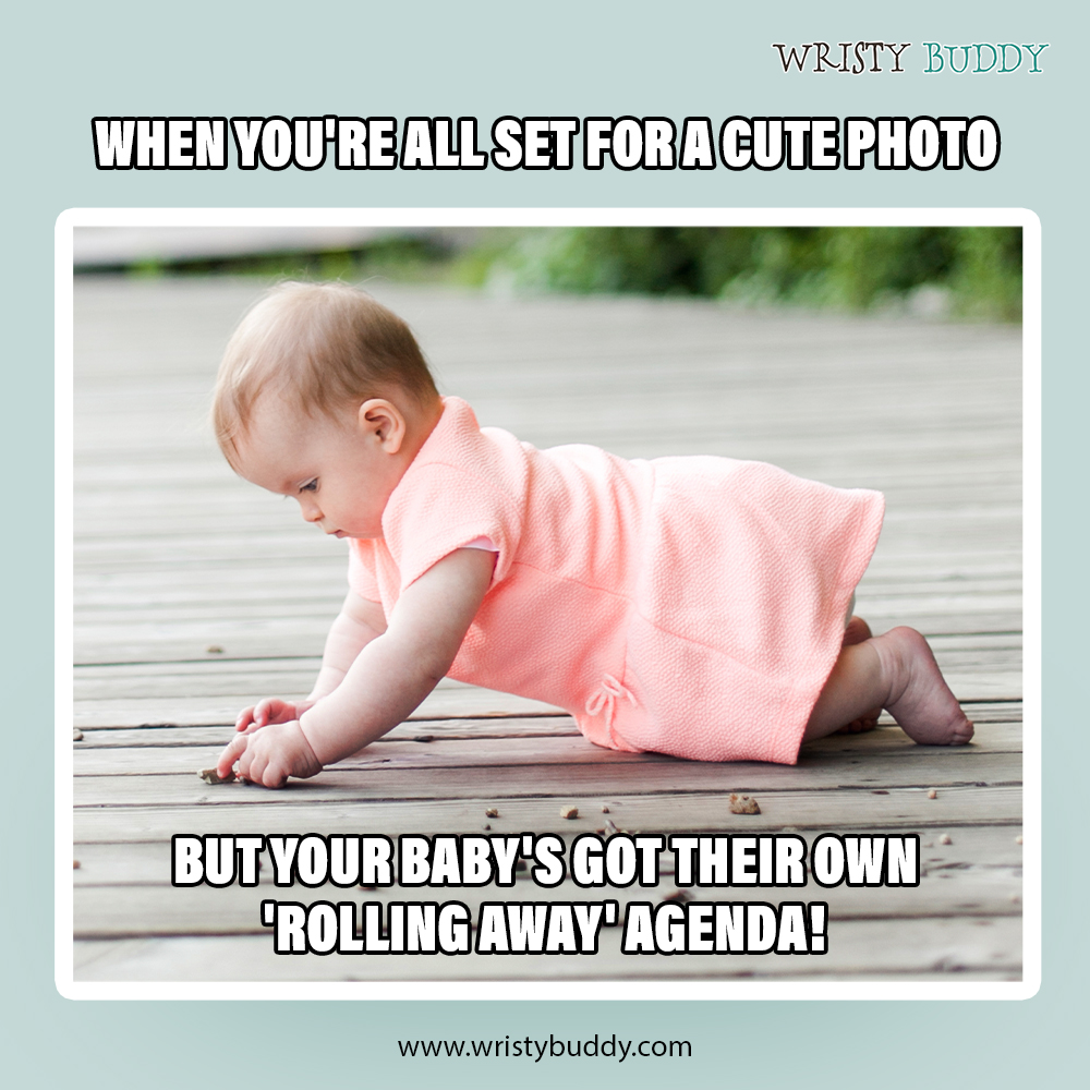 IWristybuddy's tweet image. Capturing the cuteness takes a twist when your little one has a &apos;rolling away&apos; escape plan!
#wristybuddy #babyteethers #teethingbaby #teethingrelief #babycare #BarbieStyle #teethertoy #babyteethingtoy #motherhood #parenthood #newmommy