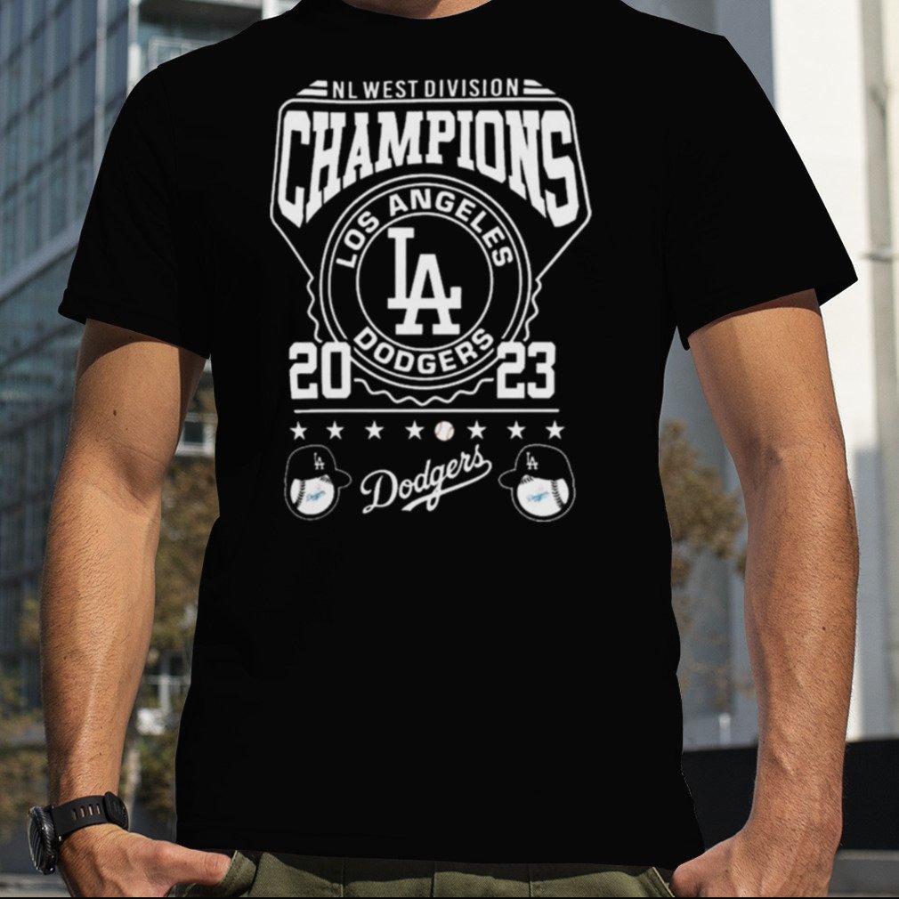Los Angeles Dodger 2023 NL West Division Champions Logo Shirt