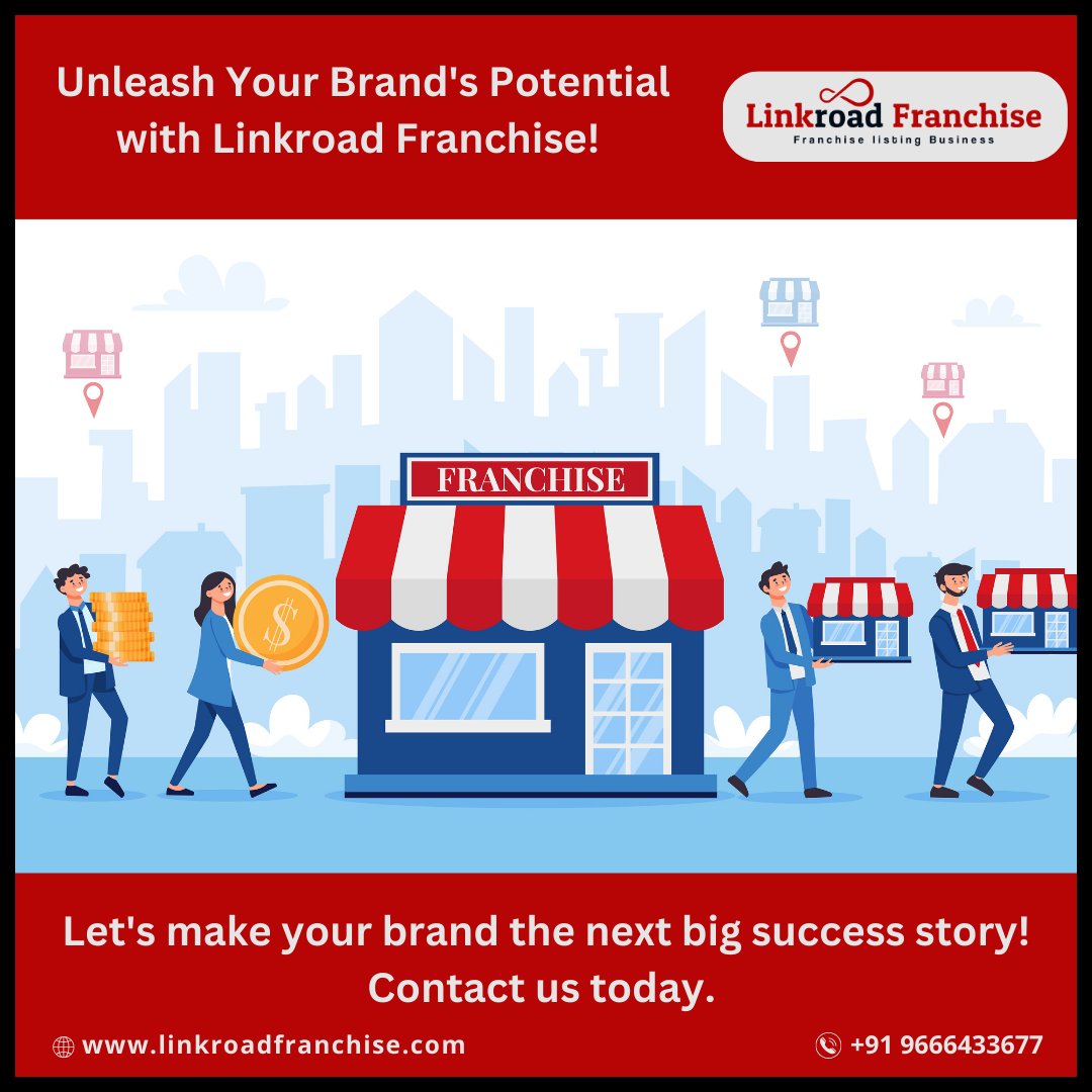 LinkroadF25360's tweet photo. We're not just a franchise listing business – we're your partners in growth. 🤝 💼

Imagine having a dedicated team finding the perfect franchisees, managing marketing strategies, and ensuring smooth operations. 

#BrandExpansion #FranchiseGrowth #Linkroadfranchise https://t.co/8GbICs75OY