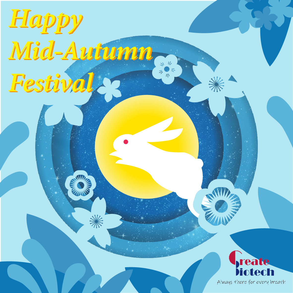 TaiwanCreate's tweet photo. 🌕Happy Mid-Autumn Festival to all of you!! 

Create Biotech wish the round moon bring you joyful moment and a successful future.🎉

#MidAutumnFestival https://t.co/nwhiBwEaMN