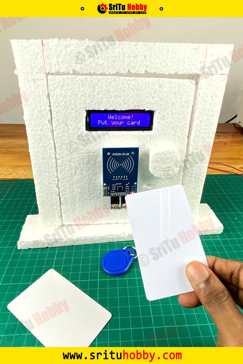 sritu_hobby's tweet image. RFID Door Lock System With Arduino
👉Full content or more tutorials and projects on srituhobby.com
Our Shop 👉srituhobby.com/shop
YouTube 👉youtube.com/c/SriTuTech_Sr…
Android App 👉play.google.com/store/apps/det…
#arduino_Nano #srituhobby #SriTu_Hobby_App #SriTu_Hobby_Shop