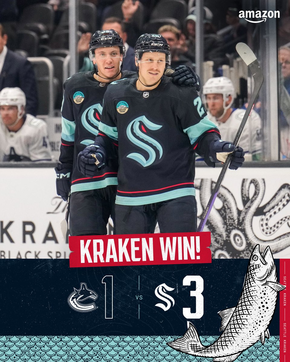 IT’S A GOOD NIGHT IN SEATTLE!!