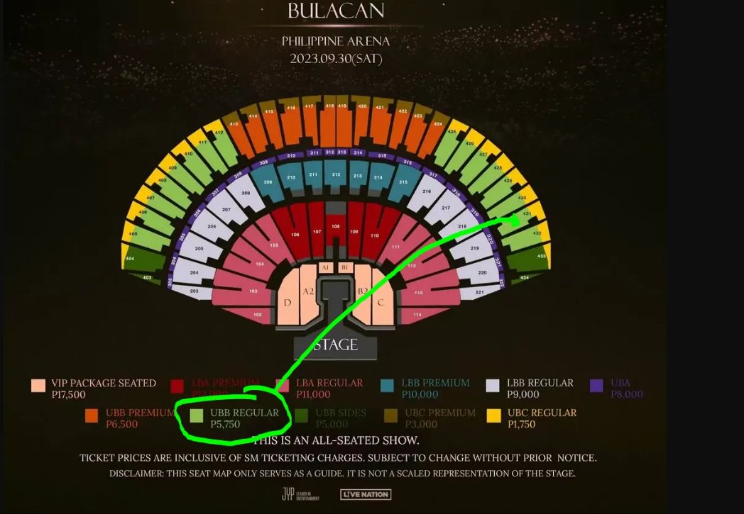 macoy_laranang's tweet photo. WTS LFB PH | RUSH! 
Ticket onhand

#TWICE READY TO BE BULACAN TICKET 
These are adjacent seats but you can get even if it is only 1 ticket but much better if you will get both.🥰
✅2x UBB REG 655 &amp; 656 ROW 89 DAY1 — P 5,750

RFS: Got desired seats for Day 2
#READYTOBEinBULACAN
++ https://t.co/aJx061QSV0