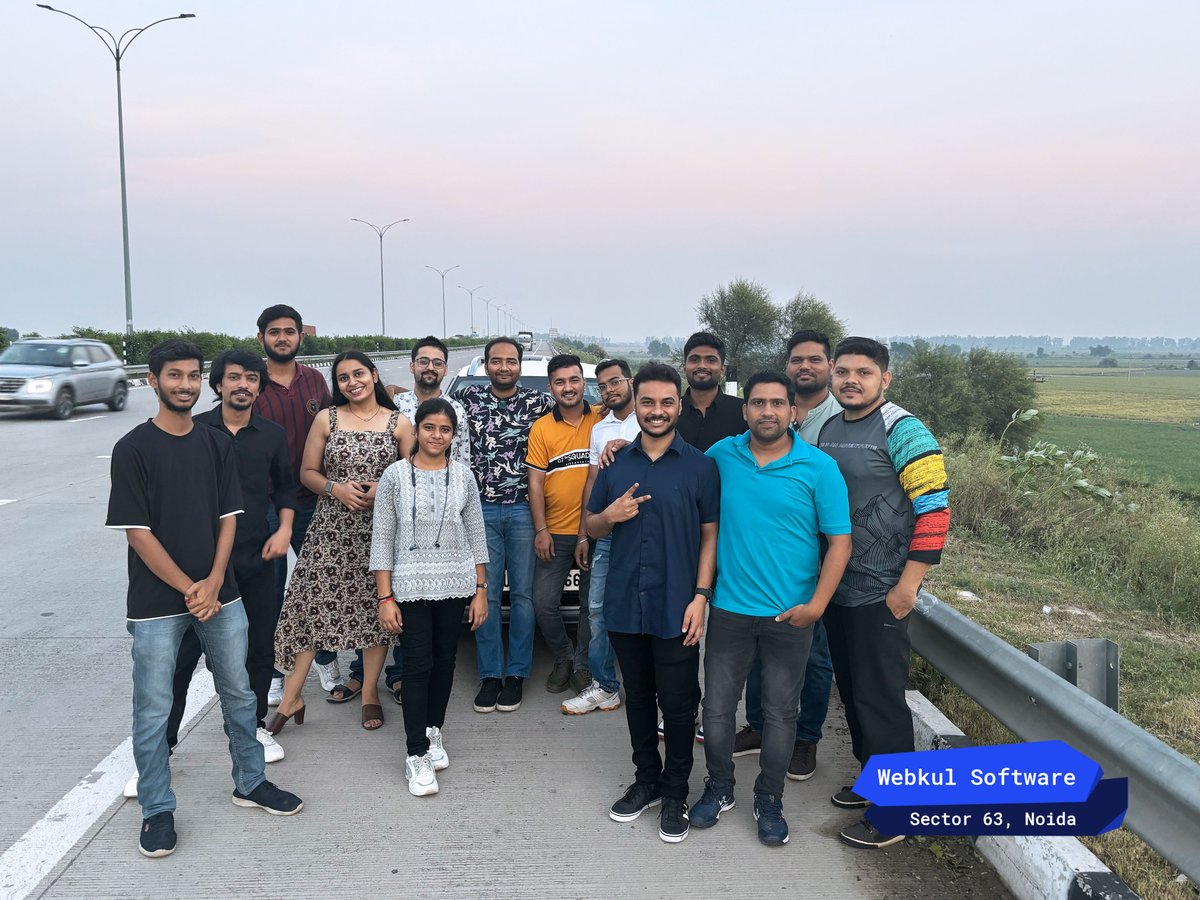 webkul's tweet photo. π Embarking on a fantastic road trip with the amazing Webkul Prestashop Team! Murthal, we're on our way to creating unforgettable memories! πππ
#TeamOuting #MurthalDiaries #WebkulAdventures #lifeatwebkul #Webkul https://t.co/VTFOJLA64b