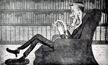 lorraineelizab6's tweet photo. #Otd 1930: 1925 Literature @NobelPrize winner, George Bernard Shaw refused to accept a peerage. In 1938 he would go on to receive an @TheAcademy Award for his film Pygmalion. 📷1904 caricature. 📷Writing hut after 1906. ©PaulSkin https://t.co/oFR8vEXWSp
