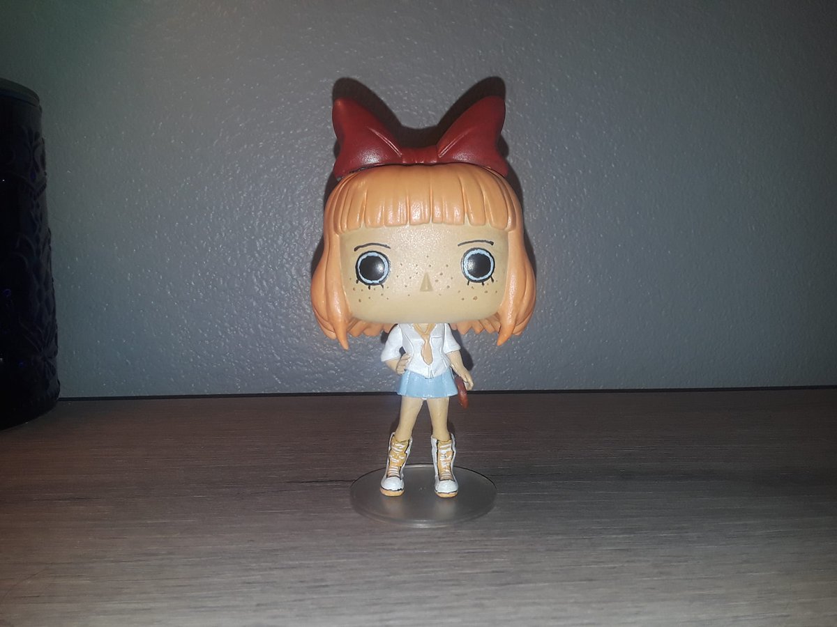 Adamisawesome5's tweet photo. @funko @TheReturnOfMymy @JoyceAlegria26 Custom Funko Pop of Mymy Schoppenboer from Ongezellig. #funko #pop #funkopop #customfunkopop #japanese #dutch #japsterdam #stroopwaffle #mymy #schoppenboer #studiomassa #ongezellig https://t.co/T6Xm3Jy8Rx