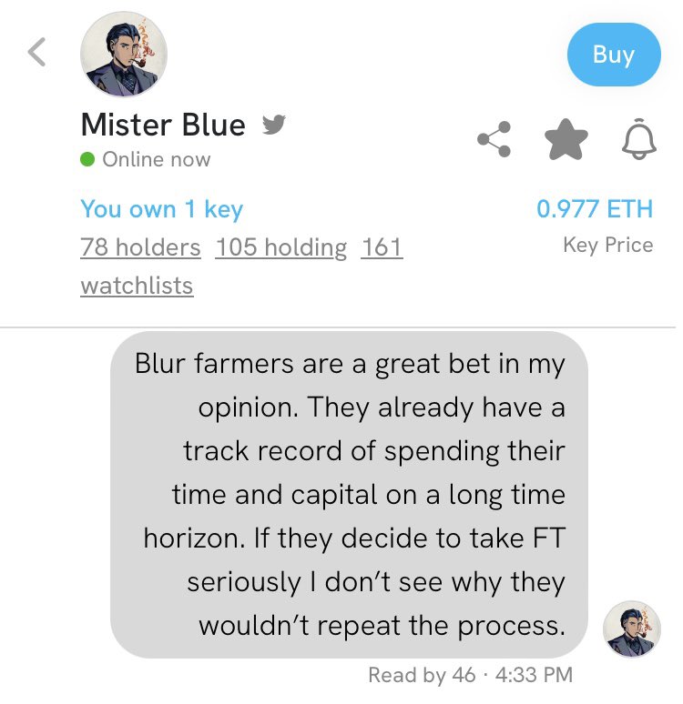 Blur Farmers are the meta
