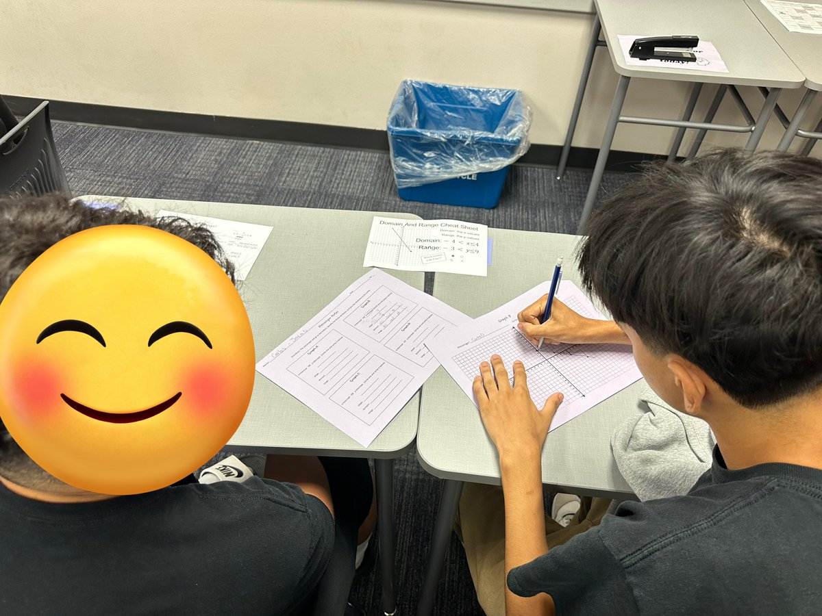 mchernandez10's tweet photo. Differentiation in Algebra 1. The team used messenger and scribe as their strategy. Great student collaboration! @Bowlerbre31 @MMathdept #KISDSecMath https://t.co/mQg7WJiBue