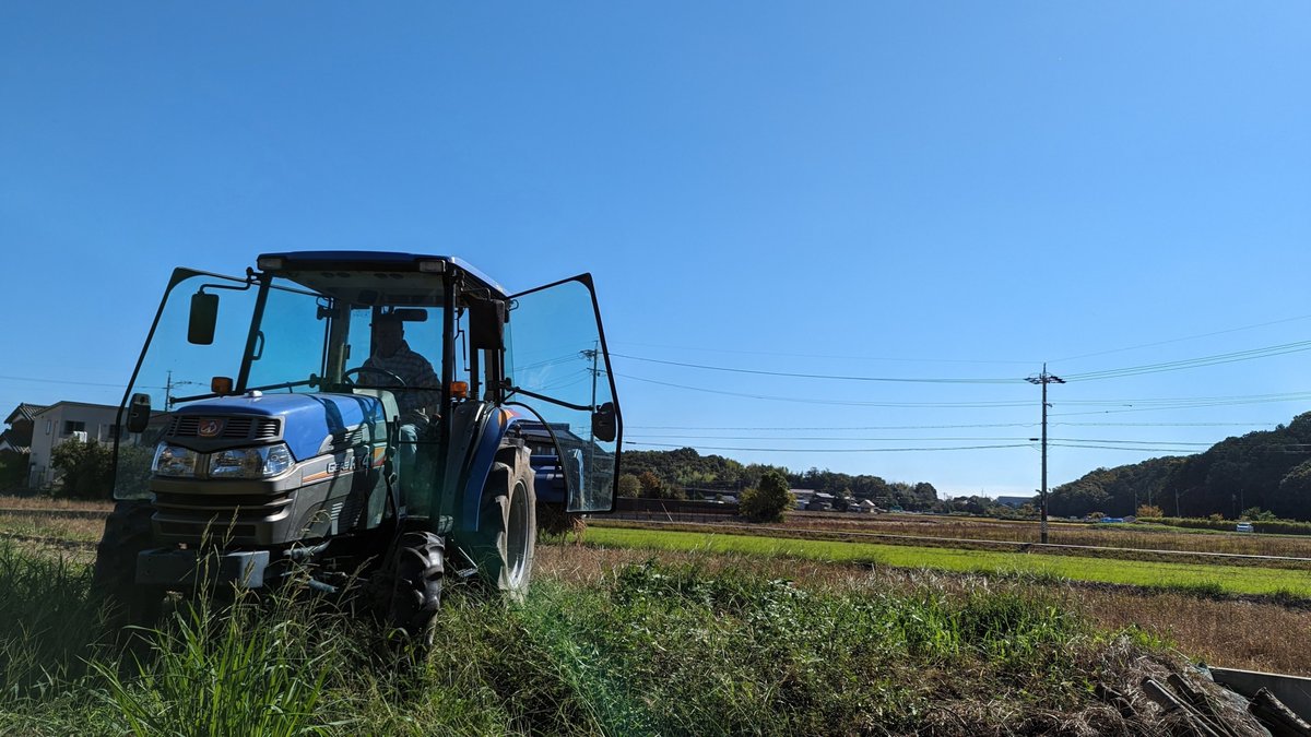 plot_touring's tweet image. 今日のロケ地です🚜

by Ando
#ラムマウント #RAMMOUNTS #農業 #スマート農業 #農業WEEK