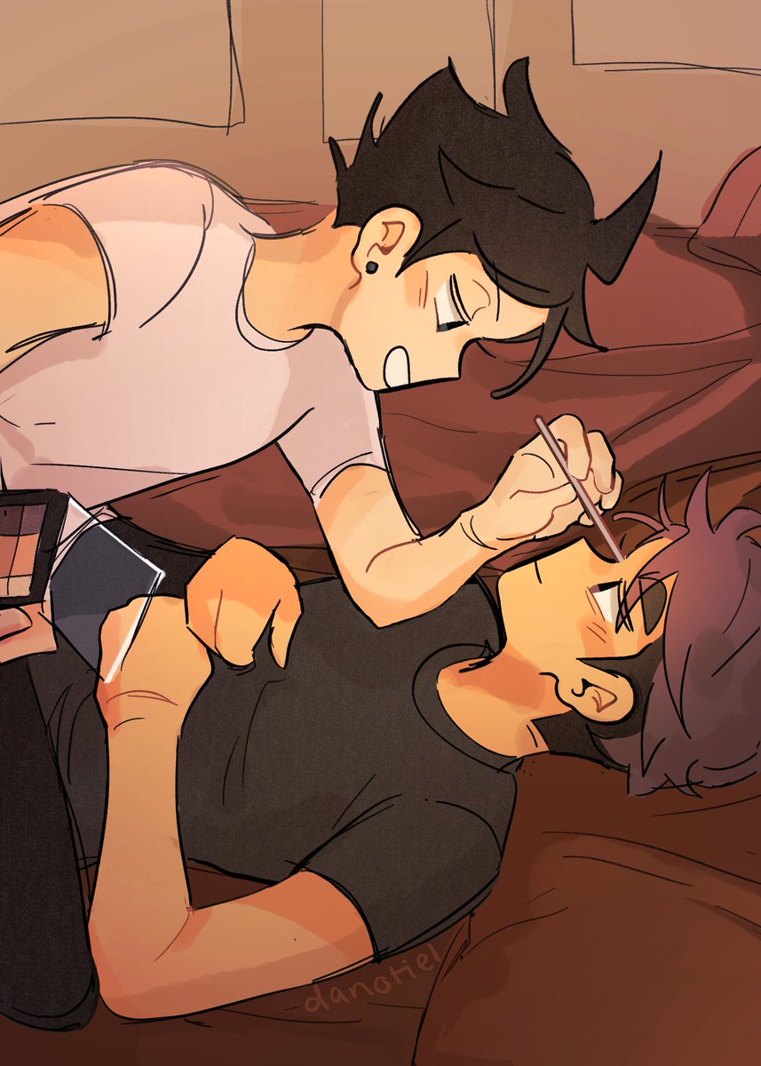 bf does my makeup challenge #haikyuu #sunaosa