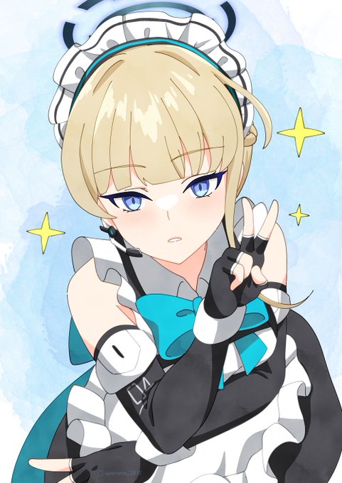 つままれトキちゃん#ブルアカ #ブルーアーカイブ #ブルアカイラスト部 