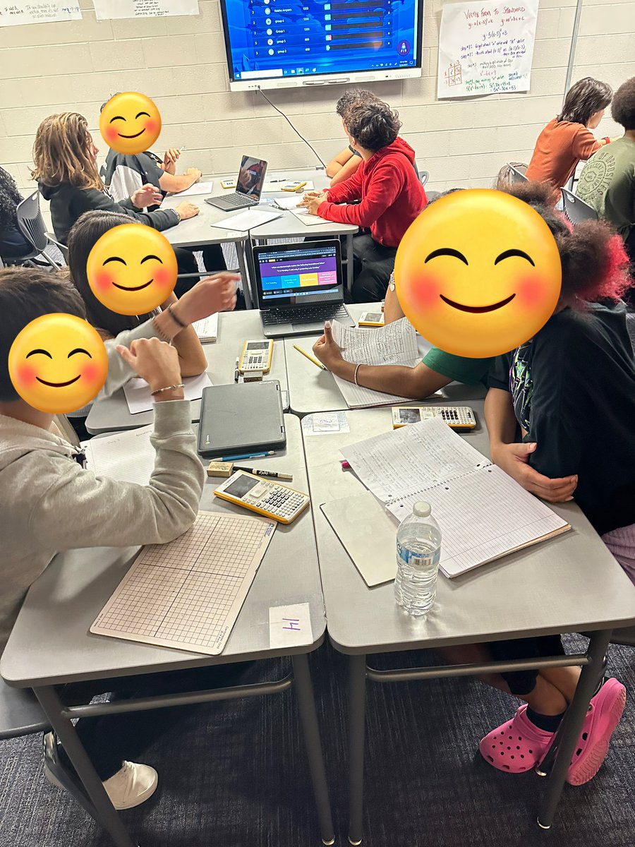 mchernandez10's tweet photo. A little friendly competition in Dr. Sonne’s Geometry class over conditional statements. @MMathdept #KISDSecMath #teammav https://t.co/eGluOg1xVJ