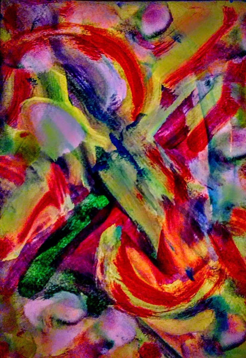 mhall55nine's tweet image. "I knew Twitter would turn into X years ago!" 😏 #WhoWouldHaveKnown #abstractart #abstractartist #ArtistOnTwitter #art