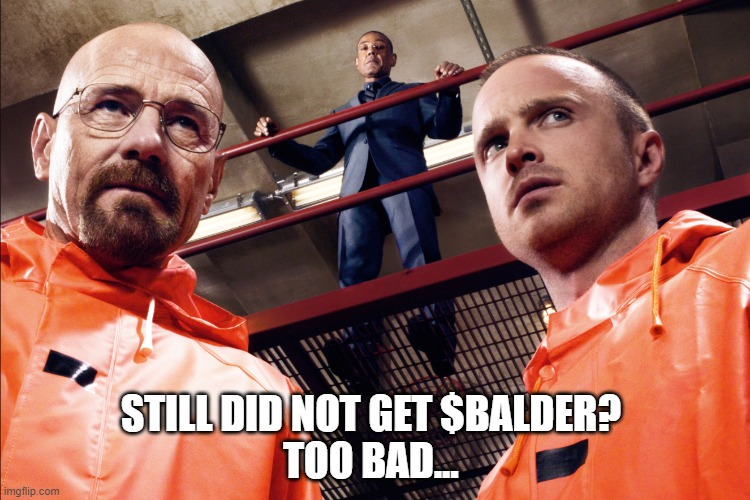 BalderSexier's tweet photo. Too bad...🫣 
$BALDER can make you the person you want to be 👀

Need to say more? Get $BALDER today! 

#memecoin #airdrop #zksync https://t.co/JuZI9UAIc9