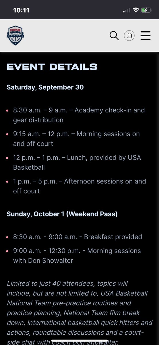 USA 🏀 Clinic Houston